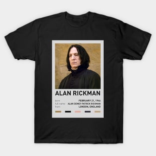 Alan Rickman (R.I.P) T-Shirt